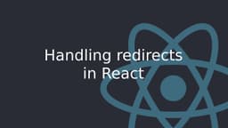 Cover Image for Master Redirects in ReactJS: Methods, Tips, and Examples